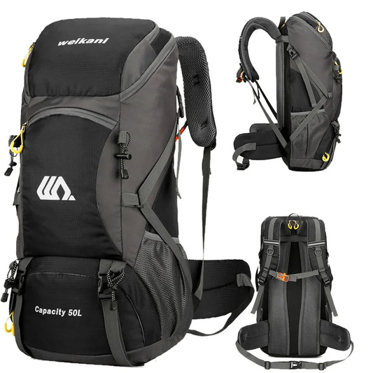 50L Waterproof Hiking and Travel Backpack