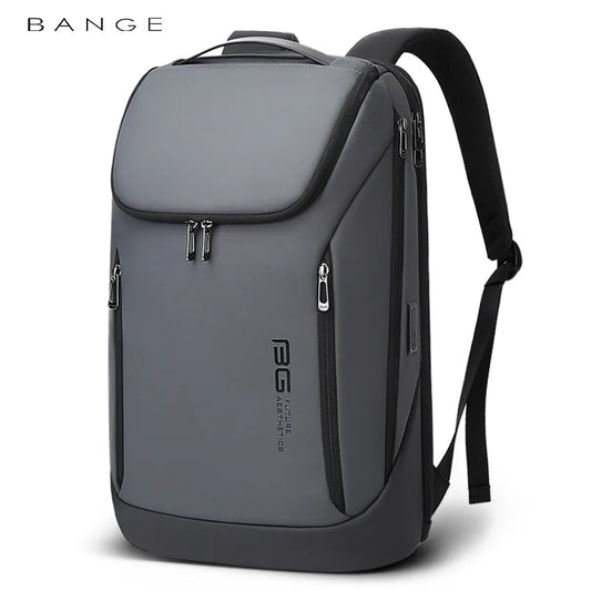 BANGE 17 Inch Waterproof USB Laptop Backpack
