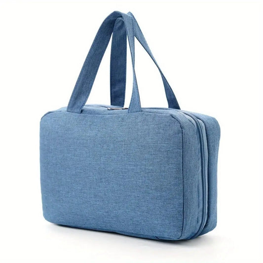 Hanging Travel Toiletry Bag - Portable Cosmetic Organizer