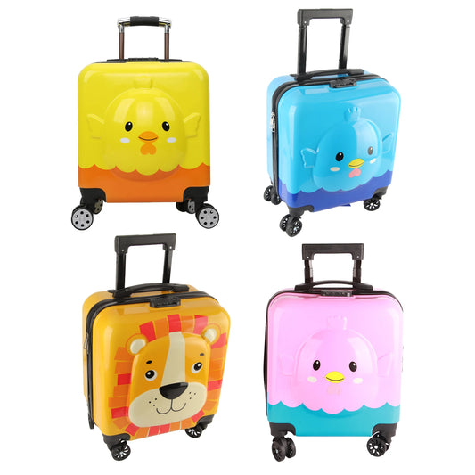 Kids Trolley Suitcase - 360 Rotation Travel Luggage