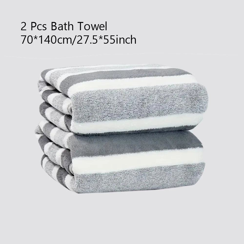 Soft Quick-Dry Bath Towel Set