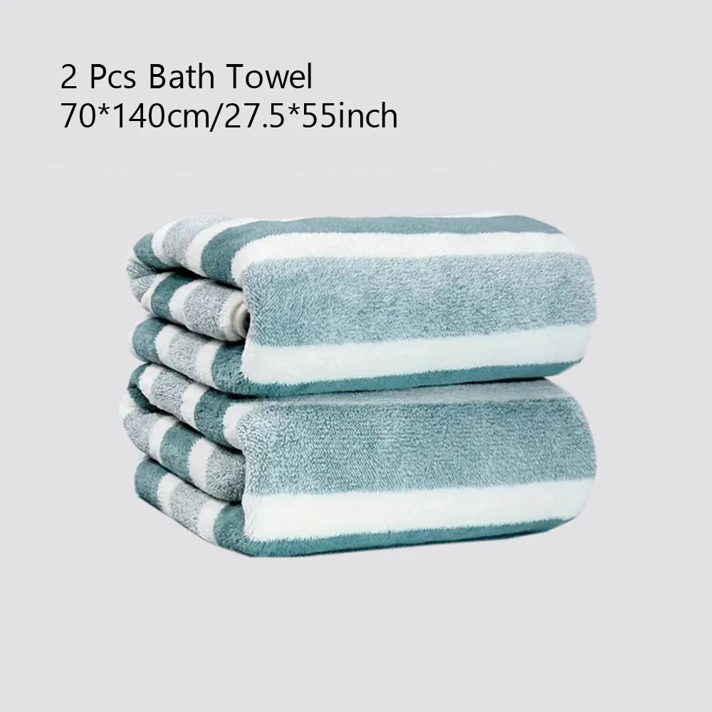 Soft Quick-Dry Bath Towel Set
