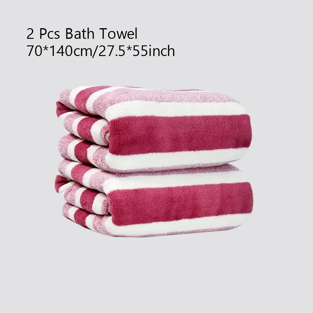Soft Quick-Dry Bath Towel Set