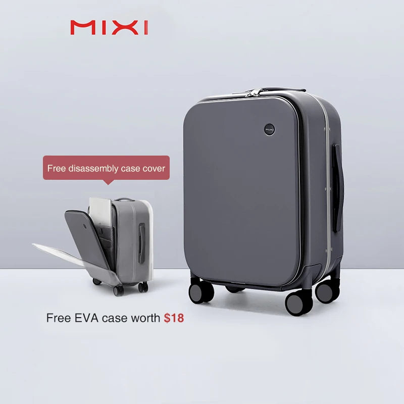 MIXI Aluminum Frame Carry-On Suitcase 18 to 24 Inch