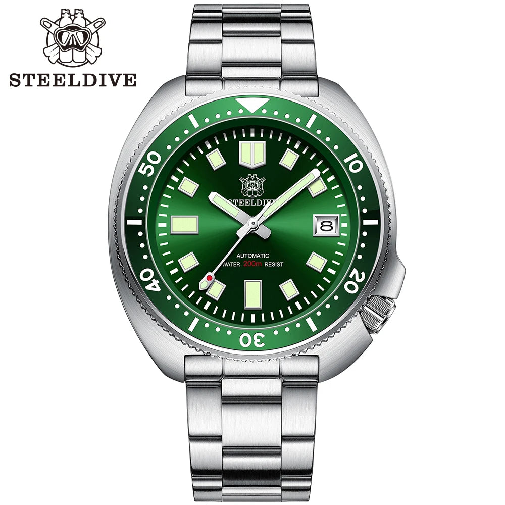 STEELDIVE SD1970 200M Dive Watch with Sapphire Glass