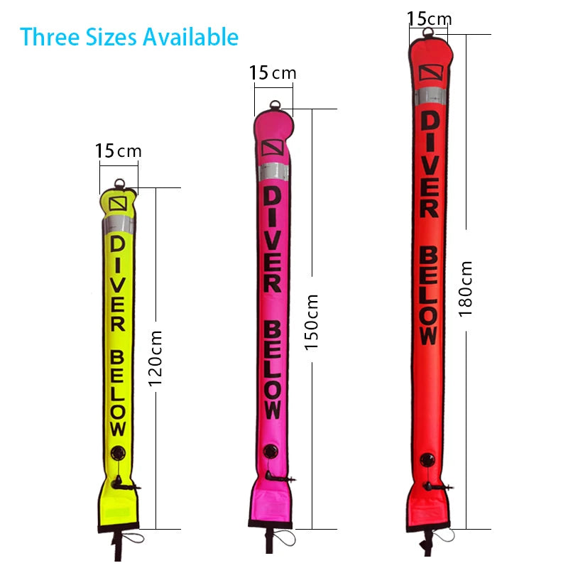 Inflatable Scuba SMB Surface Marker Buoy