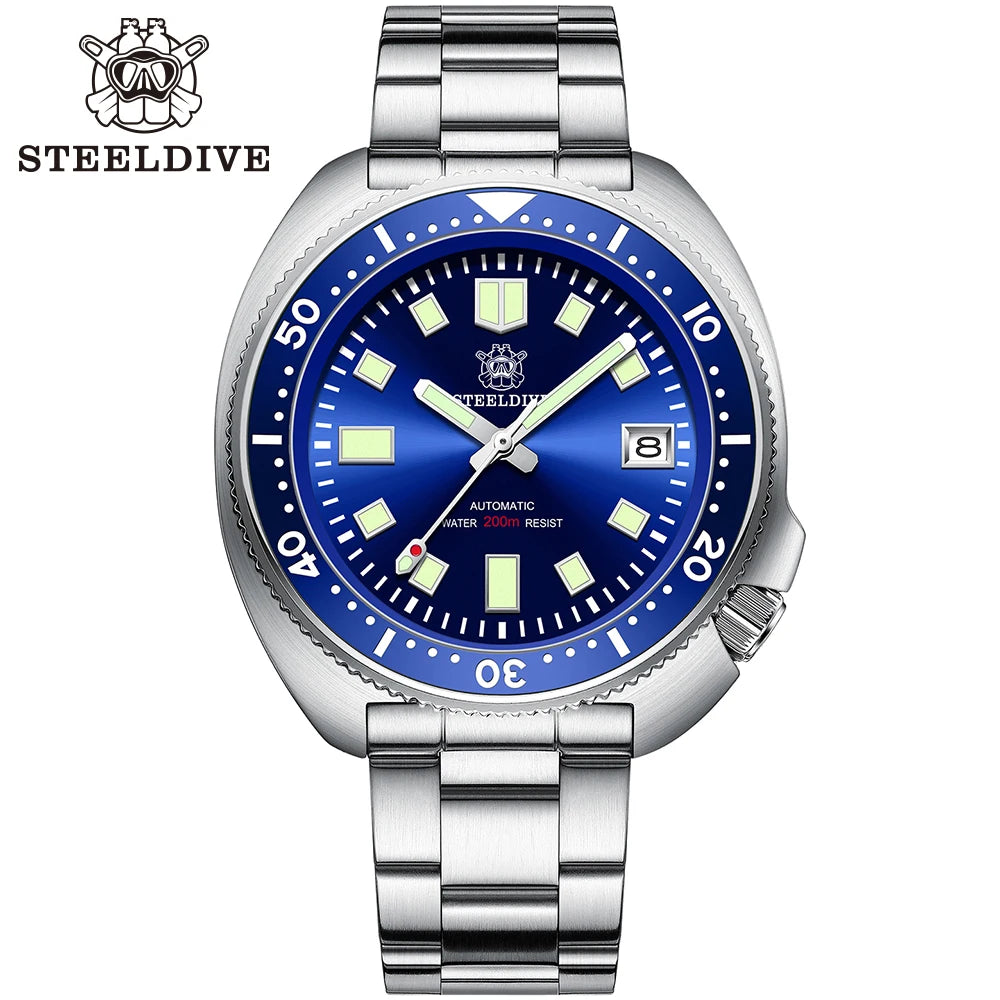 STEELDIVE SD1970 200M Dive Watch with Sapphire Glass