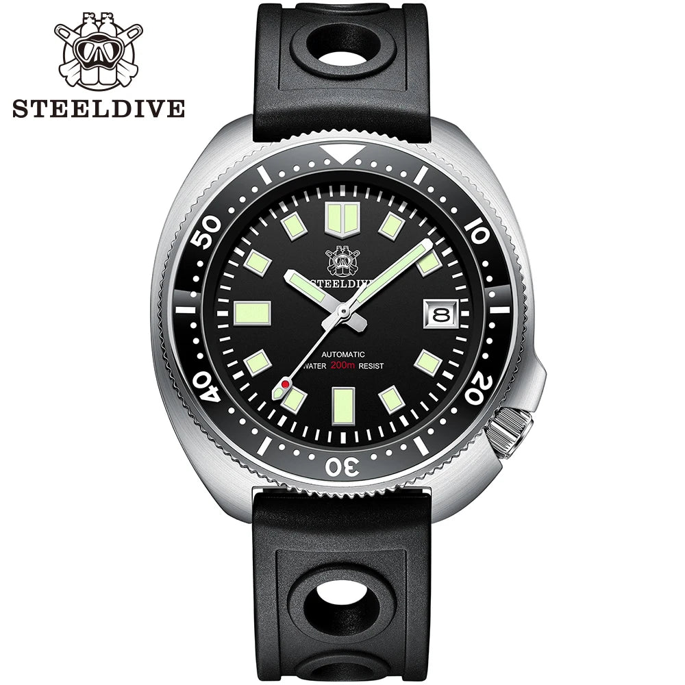 STEELDIVE SD1970 200M Dive Watch with Sapphire Glass