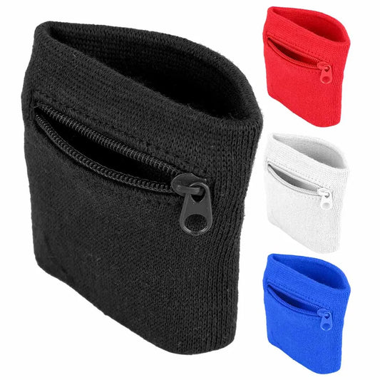 Zipper Wrist Wallet for Running and Gym