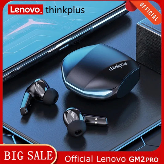 Lenovo GM2 Pro Wireless Gaming Earbuds with Charging Case