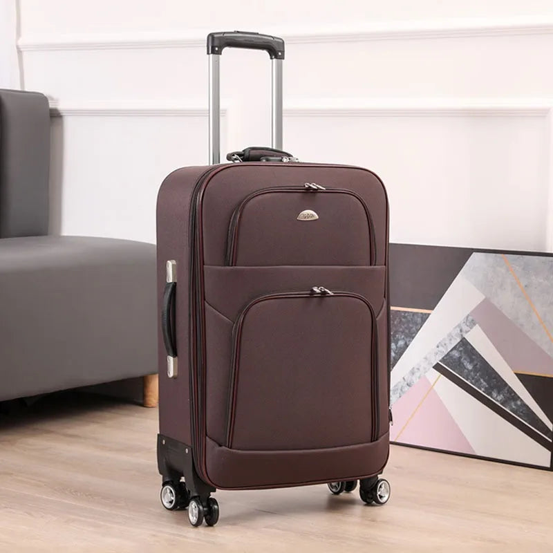 Waterproof Oxford Rolling Suitcase 20 to 24 Inch
