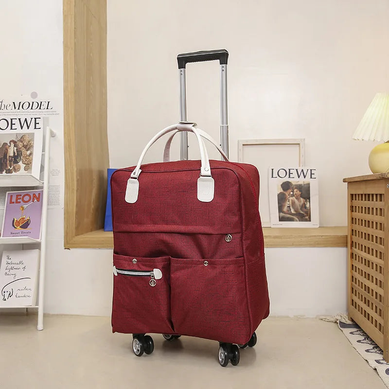 Oxford Wheeled Backpack Carry-On Bag