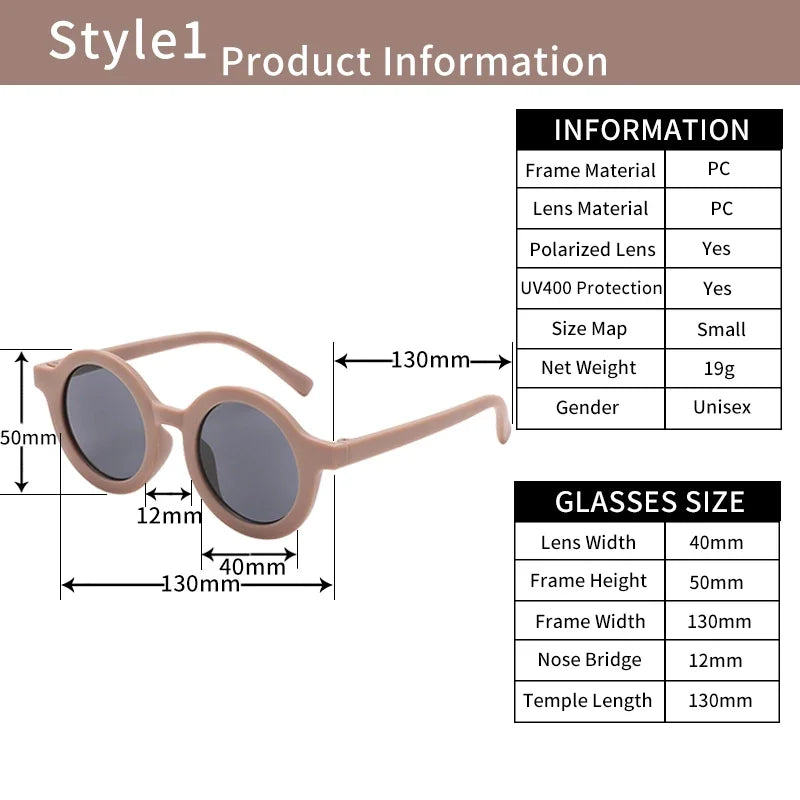 Kids Bear Shape UV400 Sunglasses