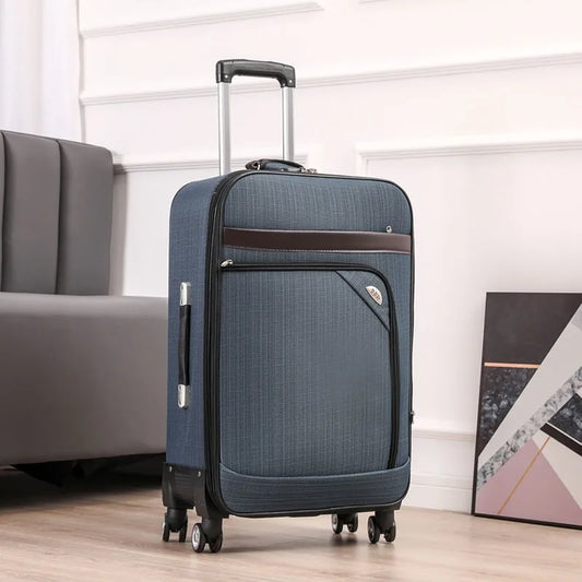 Waterproof Oxford Rolling Suitcase 20 to 24 Inch