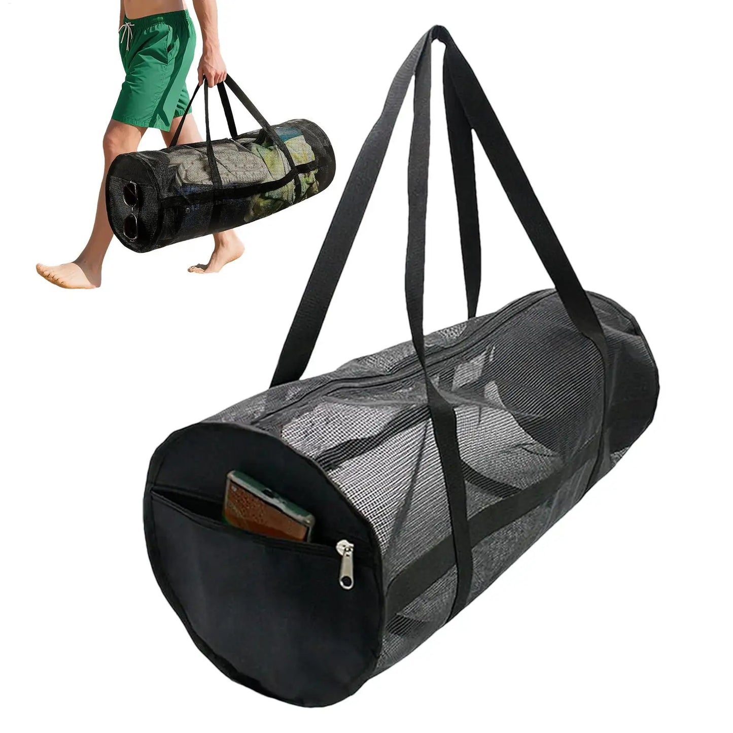 Large Capacity Diving Mesh Duffel Bag