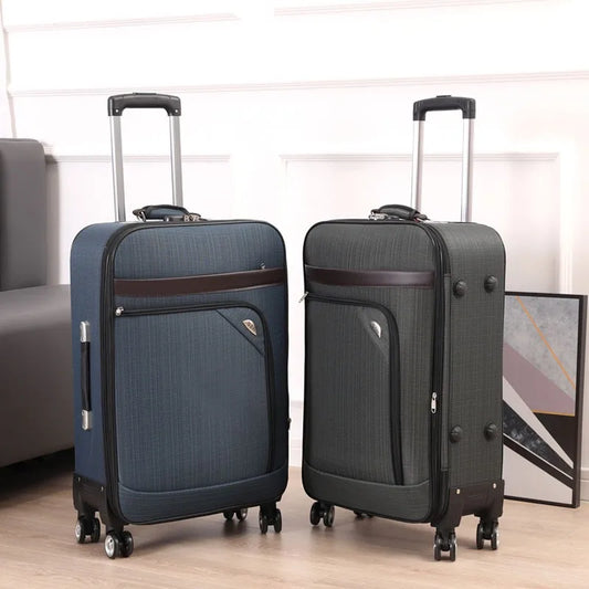 Waterproof Oxford Rolling Suitcase 20 to 24 Inch