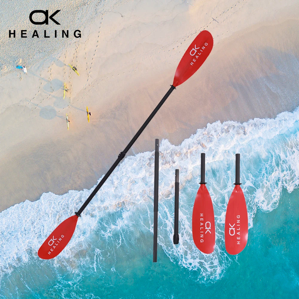 4 Section Fiberglass Adjustable Kayak Paddle