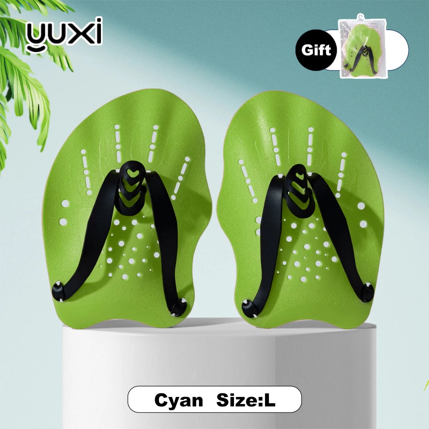 Adjustable Hand Training Swim Fins