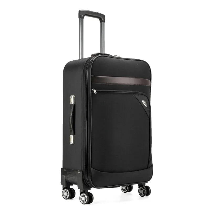 Waterproof Oxford Rolling Suitcase 20 to 24 Inch