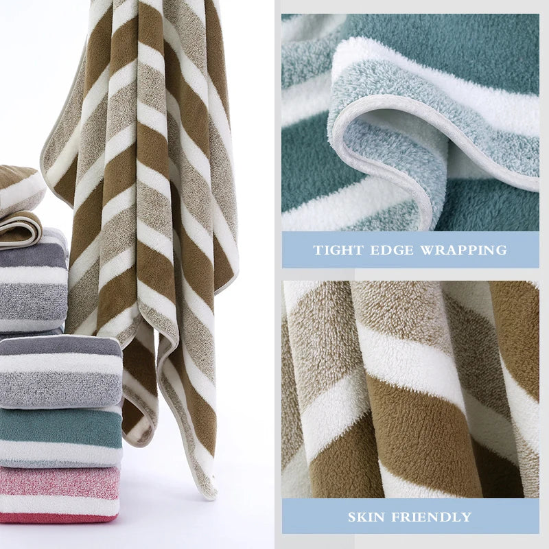 Soft Quick-Dry Bath Towel Set