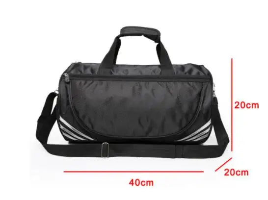 PU Leather Travel Duffel Bag - Large Waterproof Weekender