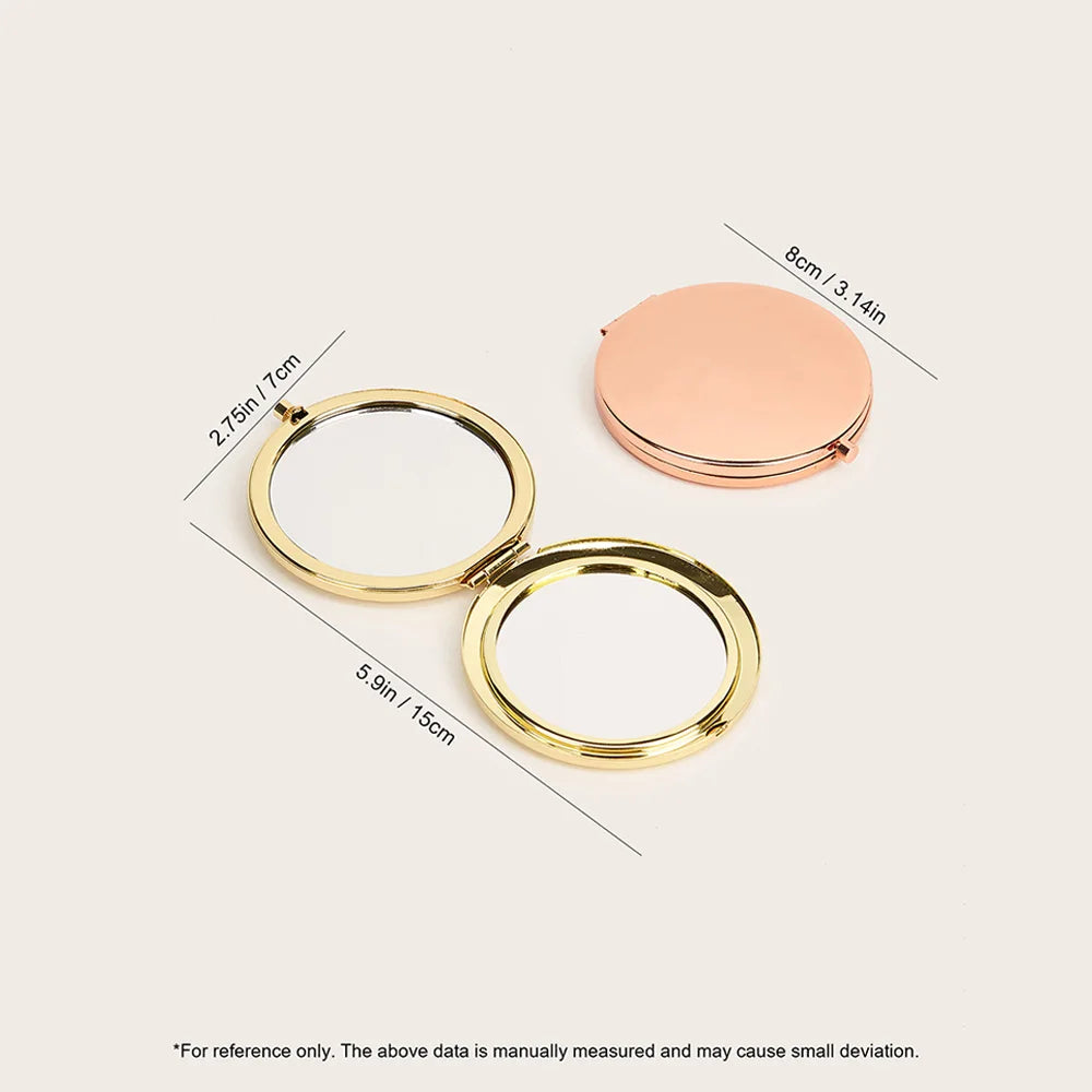 Double-Sided Folding Pocket Mirror