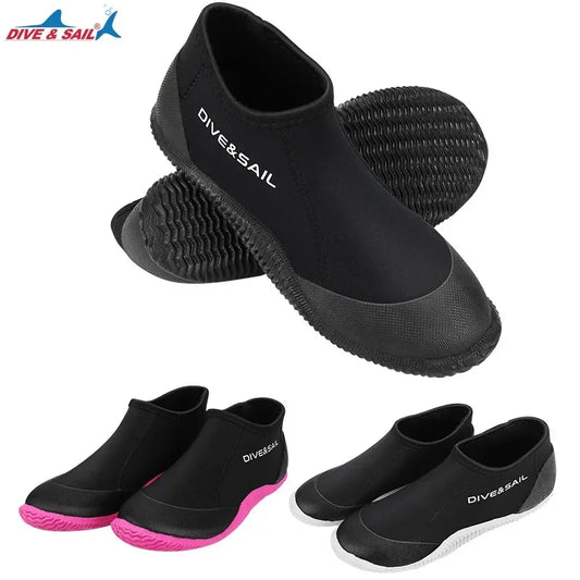 3MM Neoprene Diving Boots - Cold Water Anti-Slip Water Shoes
