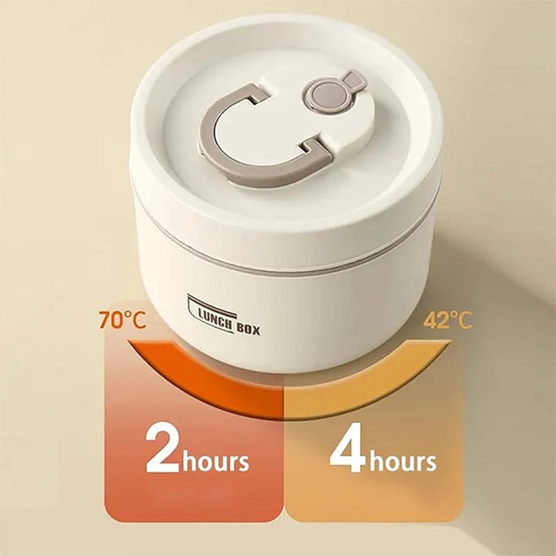 Insulated 3-Tier Stainless Steel Lunch Container Set