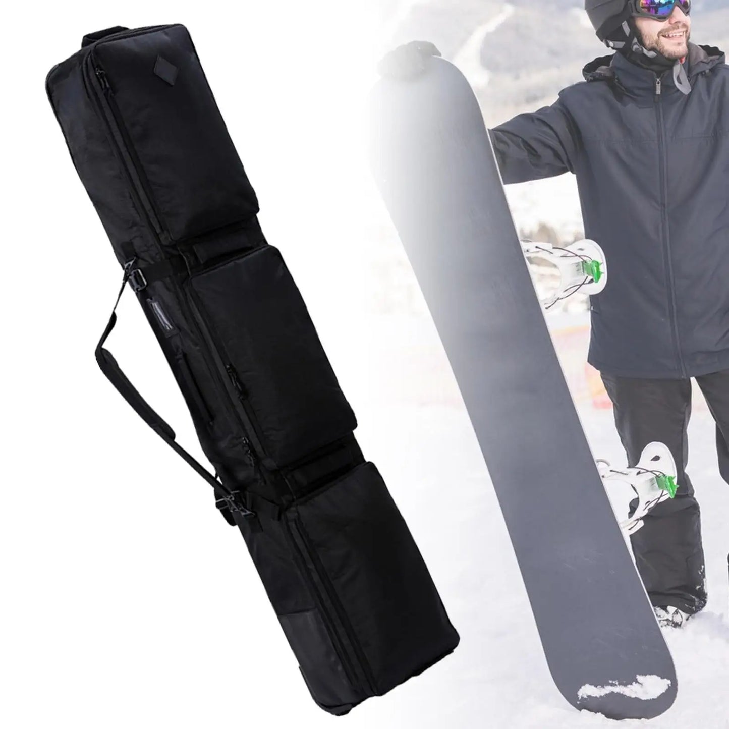Waterproof Snowboard Bag - Universal Winter Sports Carrier