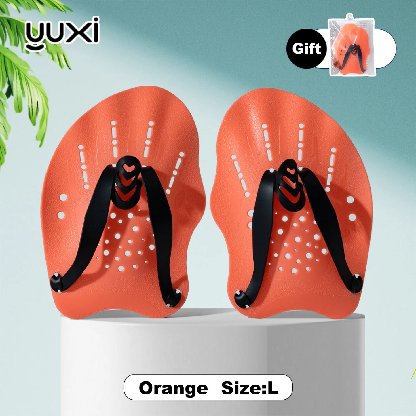 Adjustable Hand Training Swim Fins