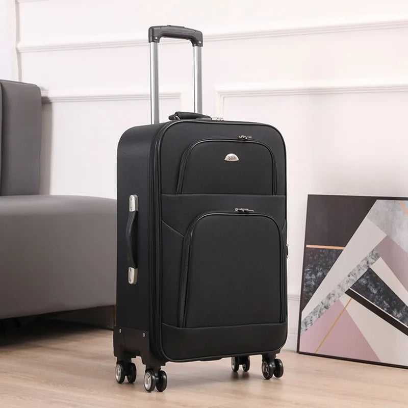 Waterproof Oxford Rolling Suitcase 20 to 24 Inch