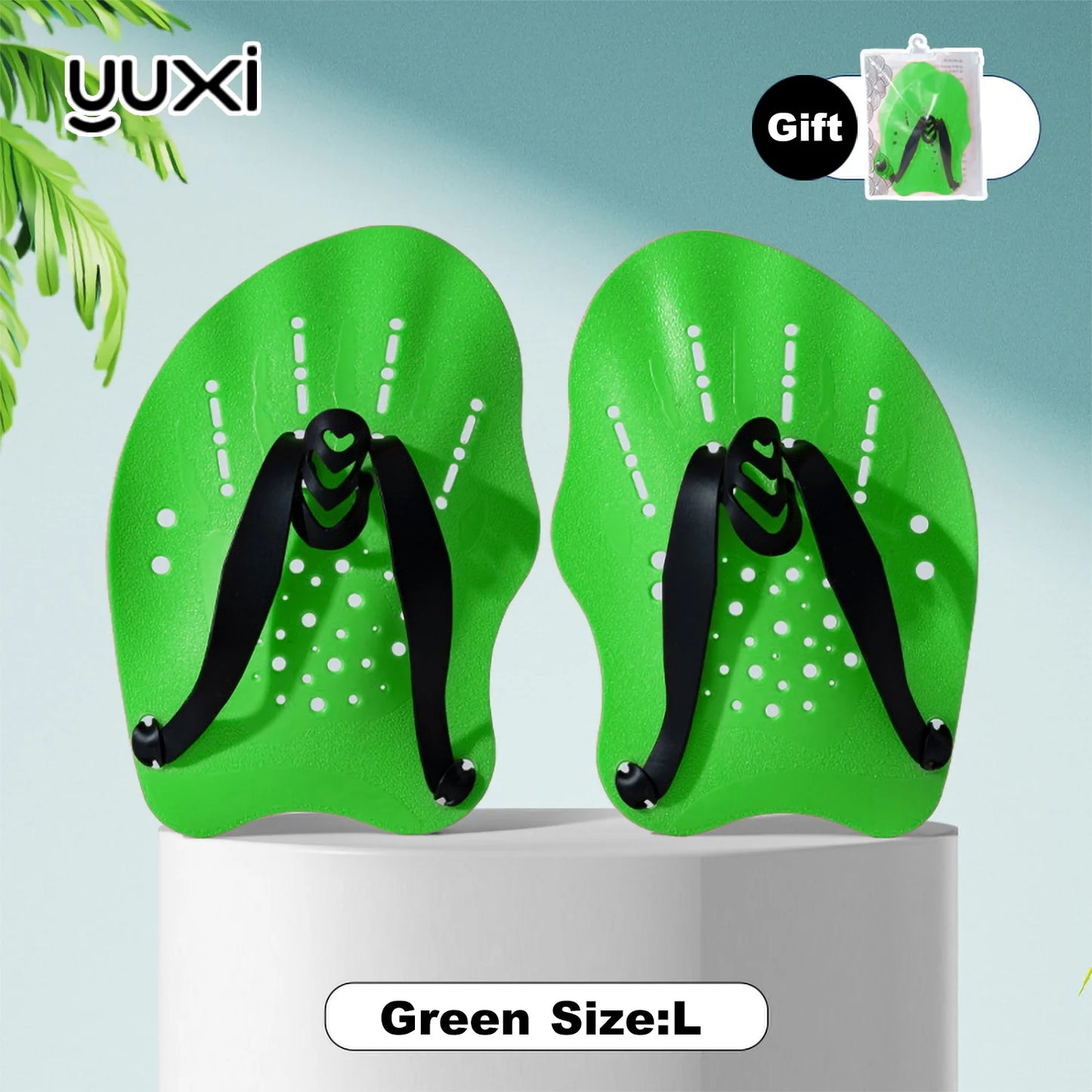 Adjustable Hand Training Swim Fins