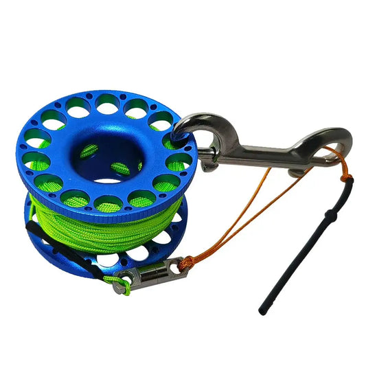 30M Scuba Finger Reel with Double Ended Hook